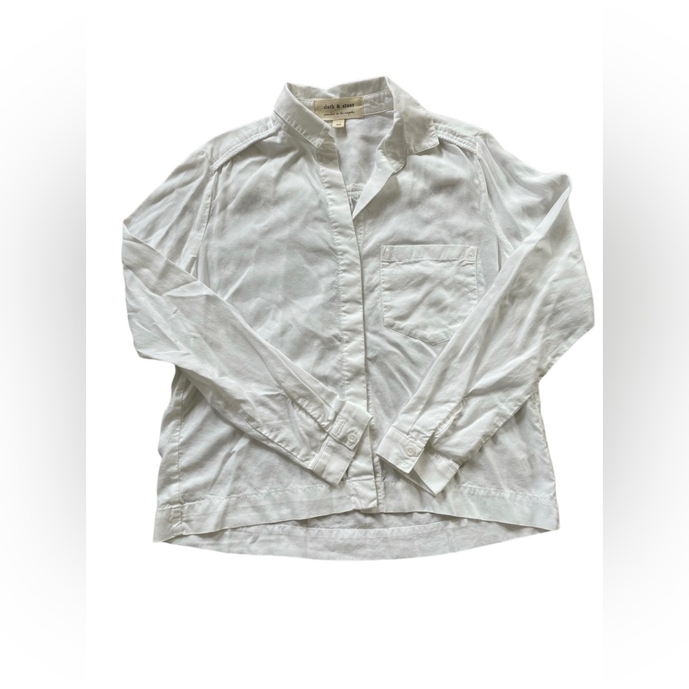 Cloth & Stone White Blouse